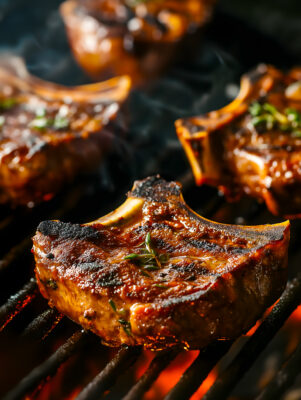 BBQ Lamb Chops