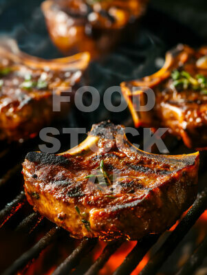 BBQ Lamb Chops