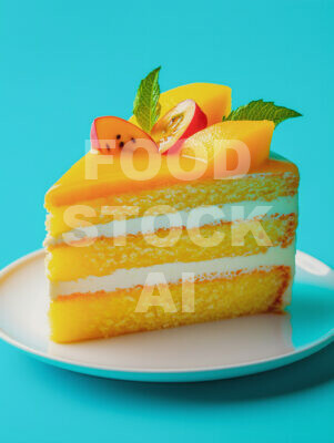 Tropical Elegance: Mango Passionfruit Cake