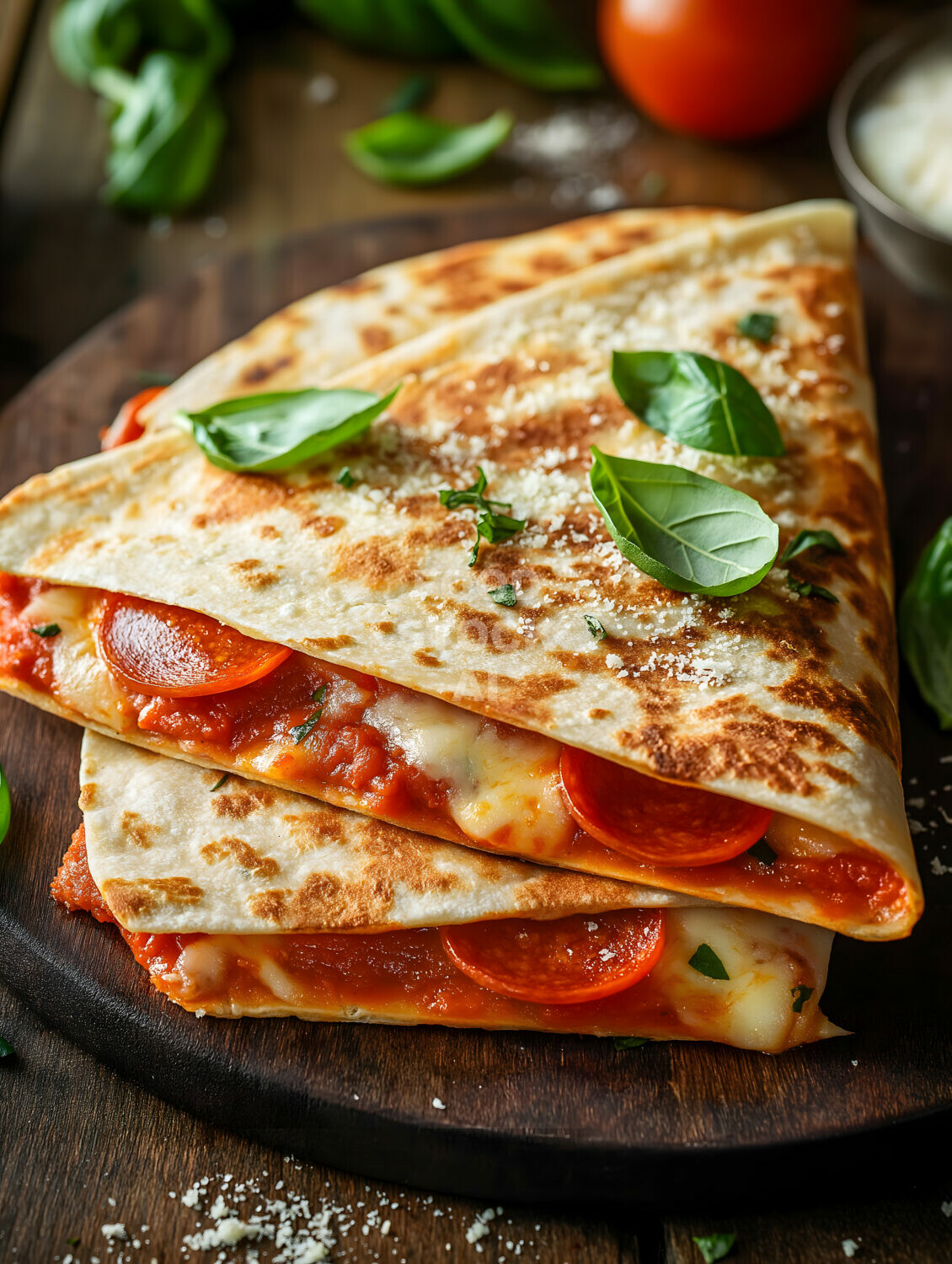 Pepperoni Quesadilla