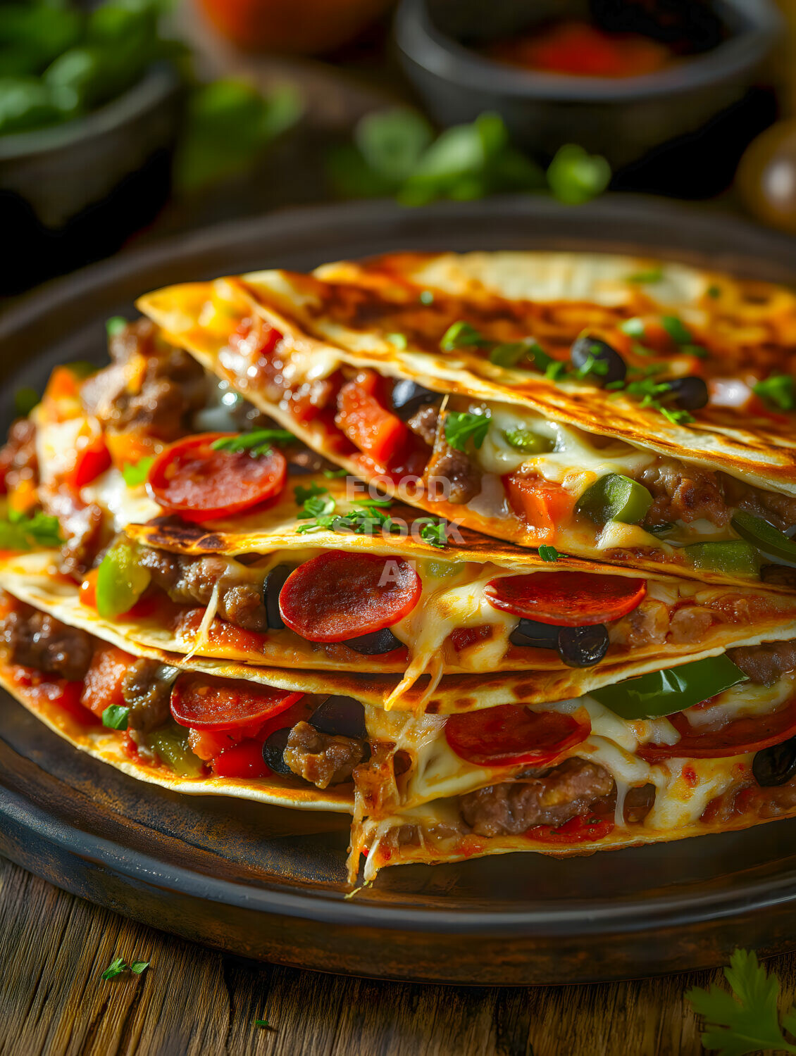 Family-Style Quesadilla