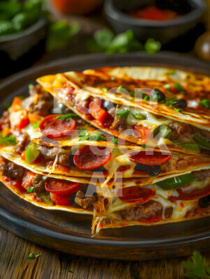 Family-Style Quesadilla