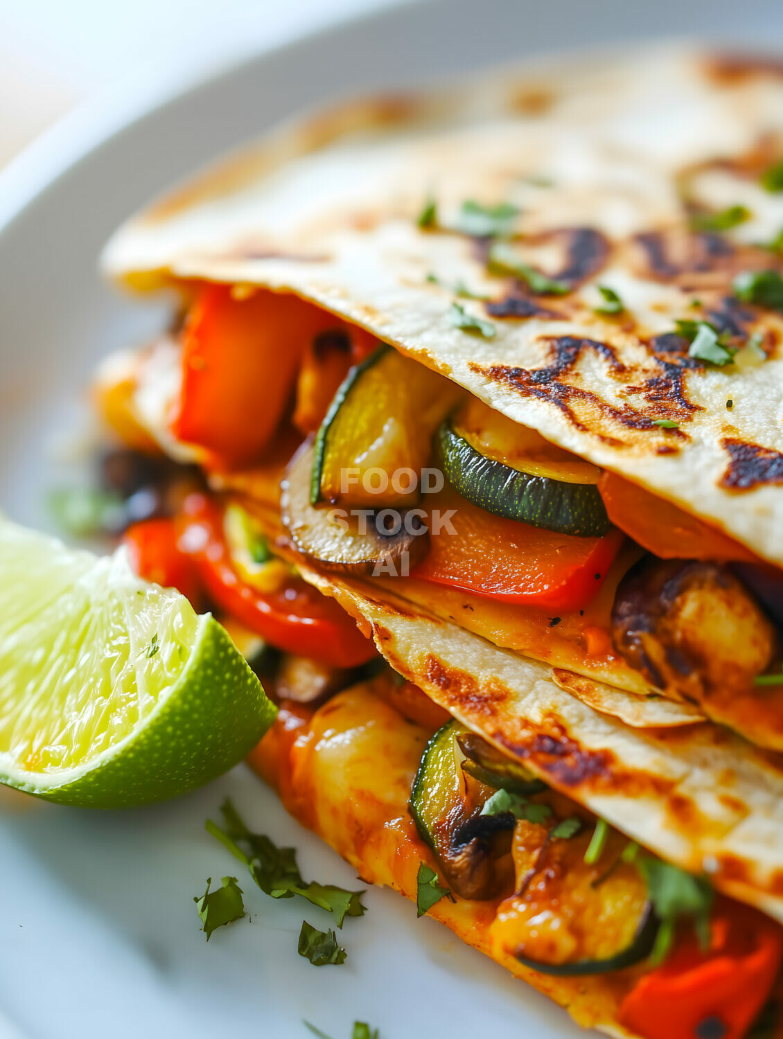 Vibrant Veggie Quesadilla