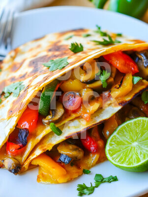 Flavourful Vegetarian Quesadilla